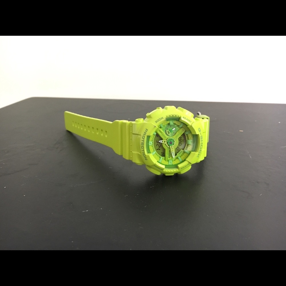 Green G-Shock Watch